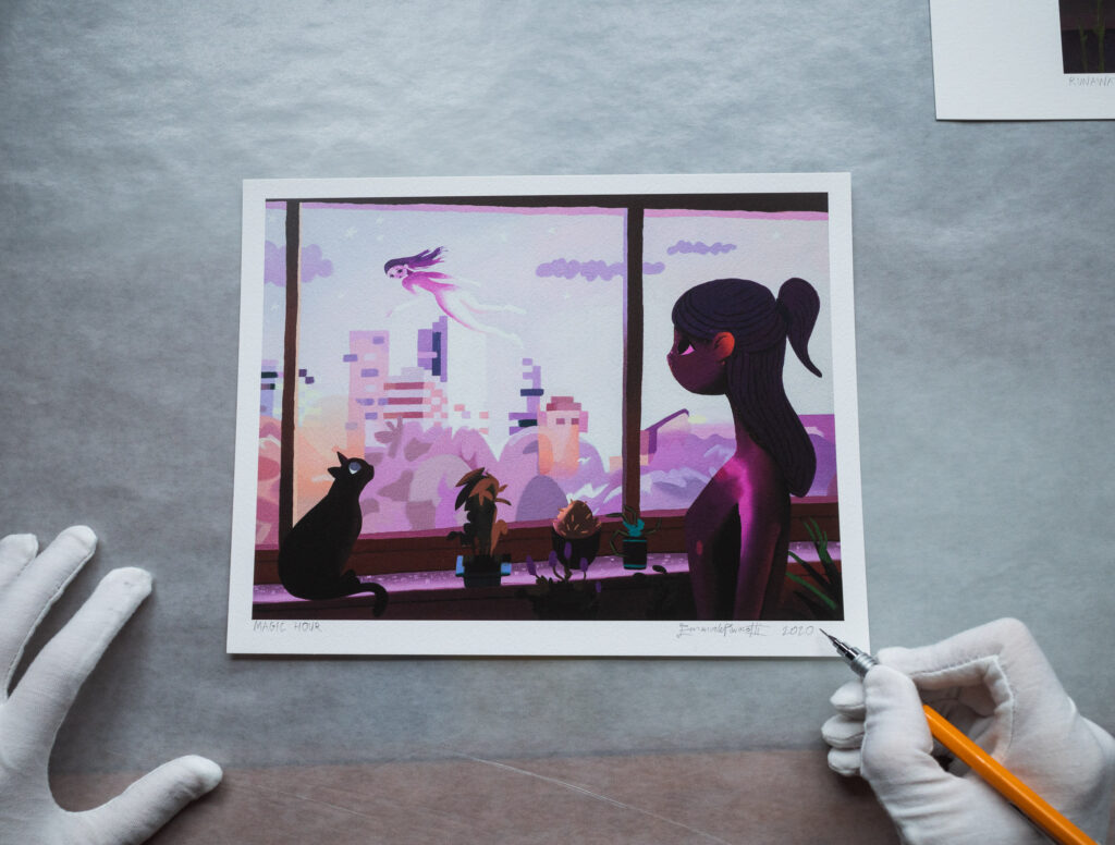 Magic Hour - Limited edition art print signed